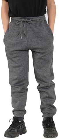 Reshmena® Kids Boys Girls Children’s School Joggers Pants Sports Fleece PE Joggers Trouser Jogging Tracksuit Kids Sport Gym Wear Casual Trouser