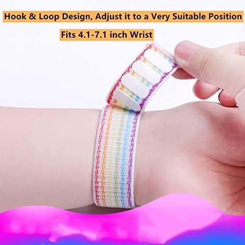 REZIME 2 Pack Replacement Kids Bands Comaptible With 20mm Watch 20mm Boys Girls Watch Band Breathable Adjustable Nylon Wristband Strap With Quick Release Pins