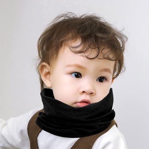 Risipu Winter Toddler Neck Warmer Girls Neck Gaiter Face Scarf Boys Super Soft Dralon Scarf Windproof Neck Warmer Tube Scarf Snood