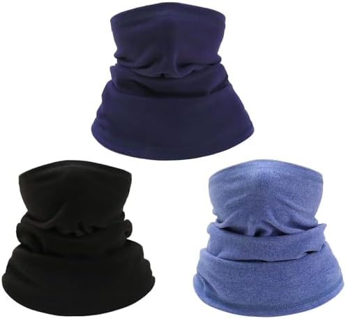 Risipu Winter Toddler Neck Warmer Girls Neck Gaiter Face Scarf Boys Super Soft Dralon Scarf Windproof Neck Warmer Tube Scarf Snood