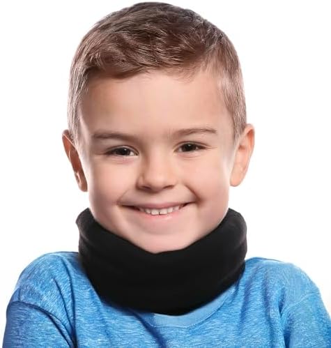 Robust headwear neck warmer for children