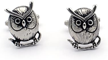 Round Owl Cufflinks