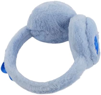 RUIXIA Kids Earmuffs Winter Warm Earmuffs Dinosaur Pattern Baby Thick Foldable Earmuffs Warm Ear Muffs Soft Windproof Ear Covers Cute Cold Weather Ear Warmer