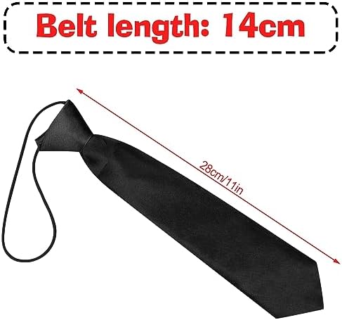 Rumyve Boys' Elastic Neck Tie - 1 Piece - Adjustable Pre-Tied Tie For Formal And Casual Occasions