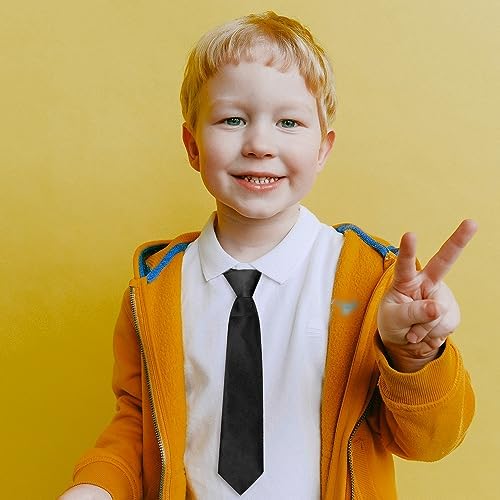 Rumyve Boys' Elastic Neck Tie - 1 Piece - Adjustable Pre-Tied Tie For Formal And Casual Occasions