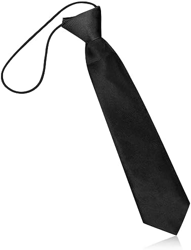 Rumyve Boys' Elastic Neck Tie - 1 Piece - Adjustable Pre-Tied Tie For Formal And Casual Occasions