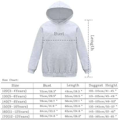 Rzfbeeok Boys Girls Cartoon Demon Hunter Hoodie Kids Huntrix Merch Pullover Jumper Tops 3-13 Years