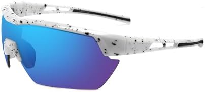 SANSROTT Kids Youth Baseball Sunglasses - Lightweight UV400 Sports Cycling Sunglasses for Boys & Girls