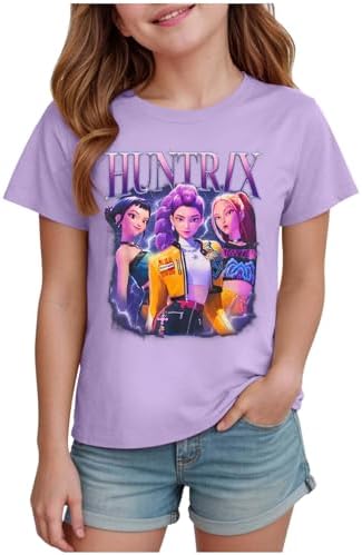 Shirt for Girls Top Graphic T-Shirt Cotton Tshirt Animation Funny Tee Unisex Kids Sweatshirt Tops