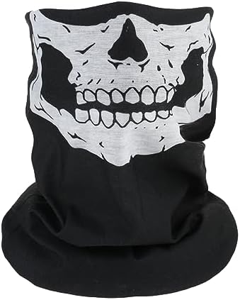 Sibba Bandana Neck Skull Mask Face Balaclava Sun Protection Cover Motorcycle Protector from Uv Half Masks Work Head Scarf Covering Cooling Warmer Fishing Ski Apparel Wraps Worker Men