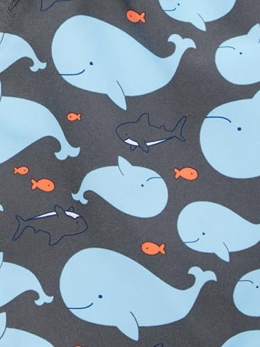 Simple Joys By Carter's Baby Boys' Swimsuit Trunk And Rashguard Set Rash Guard