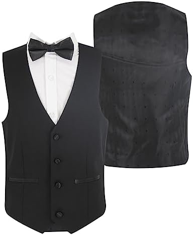 SIRRI Boys Pageboy Tuxedo Dinner Suit 5-4 Piece Complete Wedding Prom Outfit