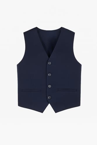 SIRRI Boys Tailored Fit Suit Wedding Prom Formal 3-Piece Set Age 8-16