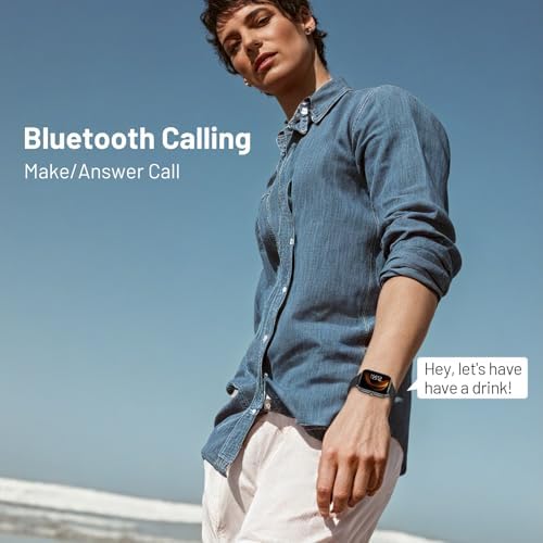 Smart Watch For Men Women Answer/Make Calls 1.83" HD Touch Screen Fitness Watch With Heart Rate/Sleep Monitor Step Counter 123+ Sports Activity Trackers IP67 Waterproof Smartwatch For Android IOS