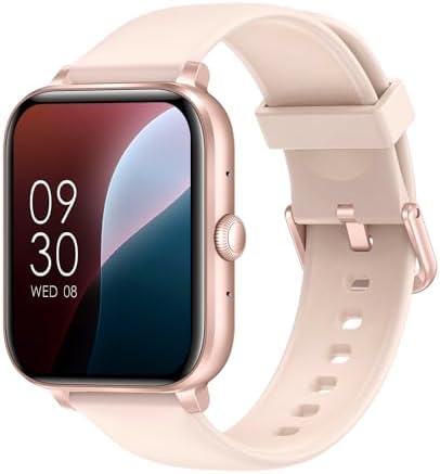 Smart Watch for Men Women Answer/Make Calls 1.83" HD Touch Screen Fitness Watch with Heart Rate/Sleep Monitor Step Counter 123+ Sports Activity Trackers IP67 Waterproof Smartwatch for Android iOS