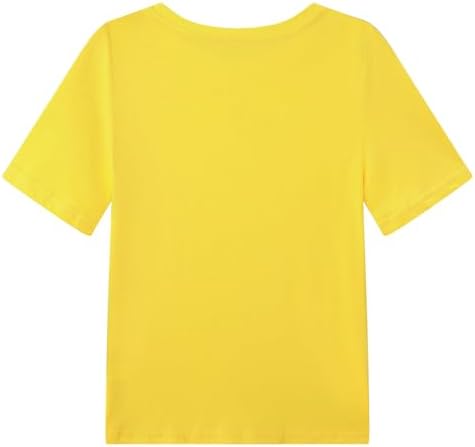 Smazero Kids Plain T-Shirt Cotton Crew Neck Girls Boys T Shirts Summer Short School PE Tee Tops For Children 5-13 Years 3 Packs