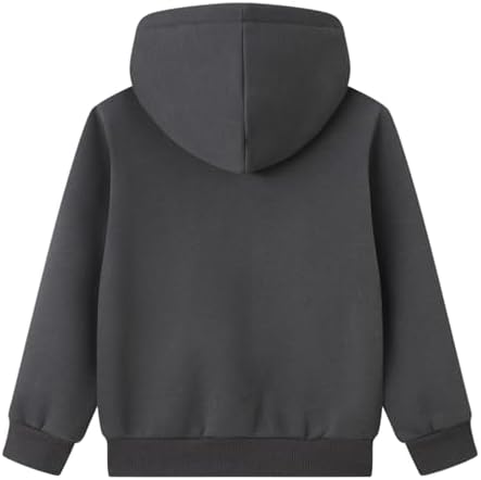 Smazero Little Boys Hoodie Kids Dinosaur Zipper Jumper Long Sleeve Cotton Hooded Sweatshirt Tops For Toddler 2-7 Years Children Clothes