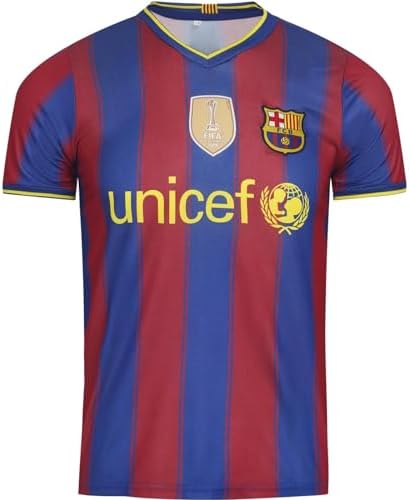 Soft Gardin Barcelona Kids Vintage 2009 Leo #10 Ronaldinho 2005 Limited Edition Home Football Jersey Shorts Socks Gift Set Retro Youth Sizes