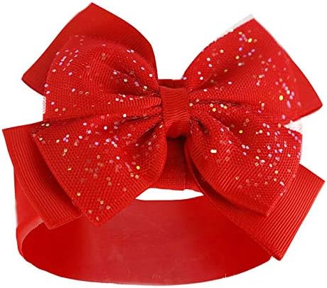 Soft Touch Newborn Essentials Headband with Bow Stretchy and Soft Elastic Headband for Baby Girls