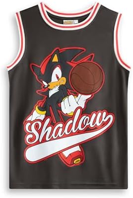 Sonic The Hedgehog Boys Basketball Jersey And Shorts Set Options Kids Complete Two Piece Sports Outfit Childrens Athletic Wear Matching Bundle Game Character Merchandise Apparel Gift