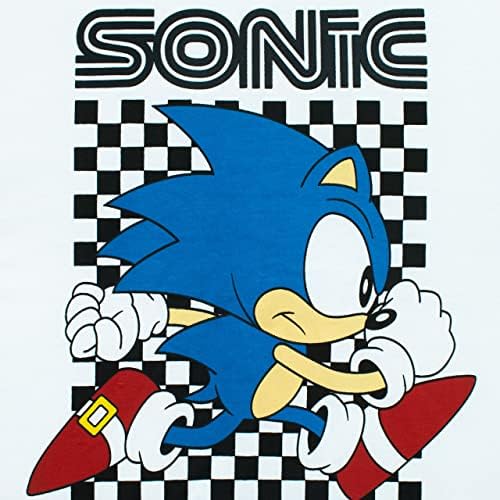 Sonic The Hedgehog Boys T-Shirt And Shorts Set Kids Gaming Outfit