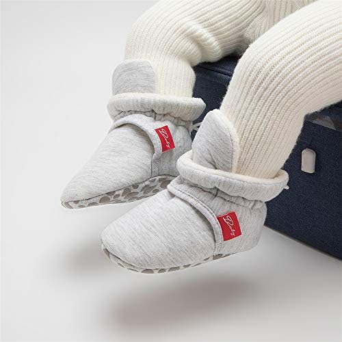 Sonsage Infant Baby Girls Boys Snow Boots Soft Anti-Skid Sole Ankle Premium Booties Newborn Toddler Prewalker Winter Warm Crib Shoes