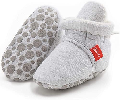 Sonsage Infant Baby Girls Boys Snow Boots Soft Anti-Skid Sole Ankle Premium Booties Newborn Toddler Prewalker Winter Warm Crib Shoes