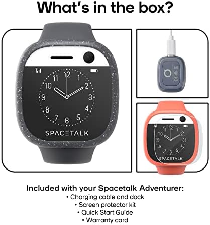 Spacetalk Adventurer 4G Kids Smart Watch Phone And GPS Tracker - Midnight