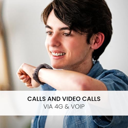 SPC Smartee 4G Junior - Smartwatch For Children With GPS Video Calls And SOS Button 1.2” Screen Double Strap Blue And Black And Tracker Mode School Mode Management From Smart Clan App