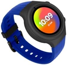 SPC Smartee 4G Junior - Smartwatch For Children With GPS Video Calls And SOS Button 1.2” Screen Double Strap Blue And Black And Tracker Mode School Mode Management From Smart Clan App