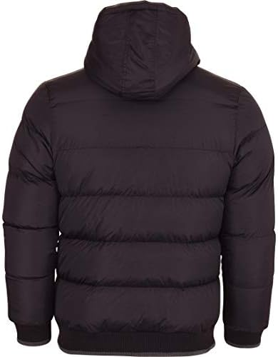 Spindle Childrens Boys Padded Winter Coat School Hooded Fleece Lined Jacket Zip Pockets Youths