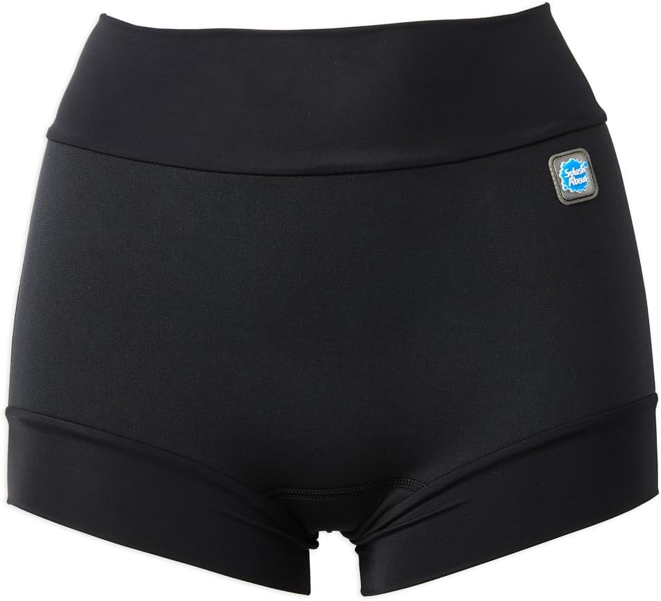 Splash About Unisex Kid's Shorts Child New Swim Briefs Black L