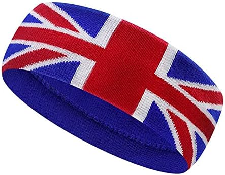Sports Hairband Elastic Running Headband Moisture Wicking Athletic Sweatband Head Band for Women Men Girls