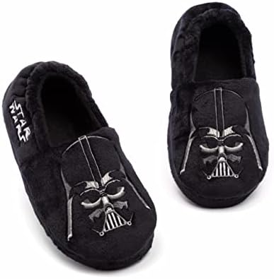 Star Wars Darth Vader Slippers for Boys & Girls Kids Villain Soft Touch House Shoes Pop Culture Merchandise for Him Foam Slip On Loafers