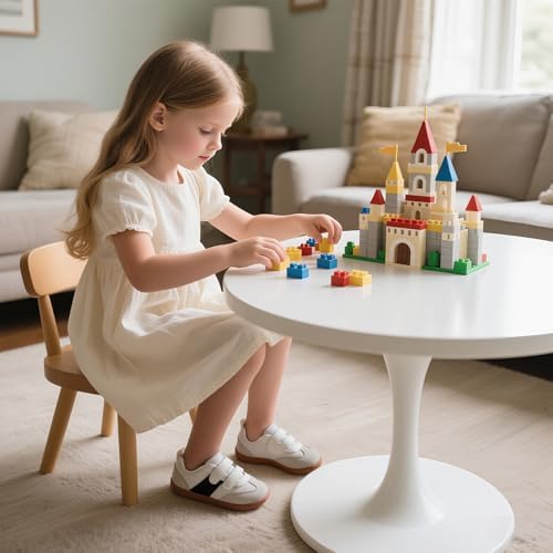 STQ KIDS Boys Girls Trainers Toddler Wide Toe Box Barefoot School Shoes Zero Drop Lightweight Baby Infant First Walking Shoe Non Slip Soft Kid Running Tennis Sneaker