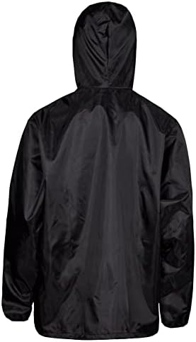 Style It Up Kids Hooded Raincoat Kagouls Jacket - Unisex Kids Boys And Girls - Showerproof Breathable Lightweight - Age Range From 7 To 13 Years