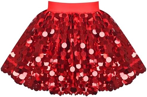 Sunny Fashion Girls Skirt Purple Mermaid Sparkly Sequin Tutu Party Ballet Dance Age 2-10 Years