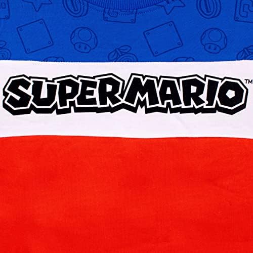 SUPER MARIO BROS Boys Gaming Sweatshirt And Joggers Set 2 Piece Outfit Set For Kids