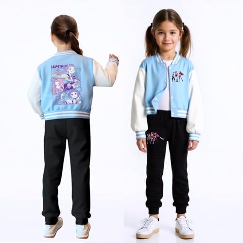 Sweatshirt For Kids K_pop D-Demons H-Hunters HoodiesHoodies Y2k Pullover Carton Print Sweatshirt