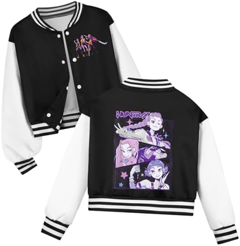 Sweatshirt for Kids K_pop D-Demons H-Hunters HoodiesHoodies Y2k Pullover Carton Print Sweatshirt