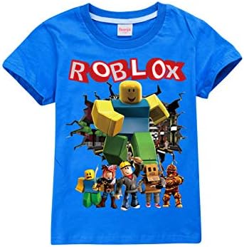 T Shirts for Kids Boys Girls Short Sleeve Top Tees 2-13 Years Old