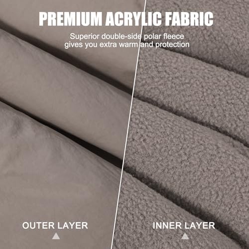 TAGVO Unisex Kids Thermal Winter Hat Windproof Thermal Fleece Face Cover Winter Hood Hats With Neck Warmer Outdoor Balaclava Trapper Hat With Ear Flaps For 3-7 Years Boys Girls Cycling Hiking Sports