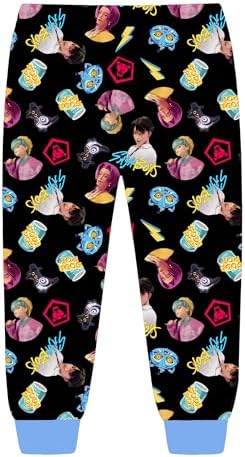 TBNRFrags Boys Pajamas Set Kpop Demon Hunters Pyjamas Saja Boys Long Sleeve Pjs Party Pajamas Cartoon Sleepwear For Kids