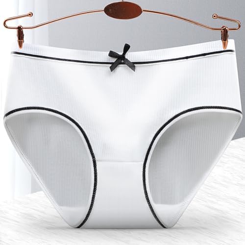 Teenage Girls' Knickers 12 Pack Underwear Comfortable Briefs Cotton Pants(8-16Years)