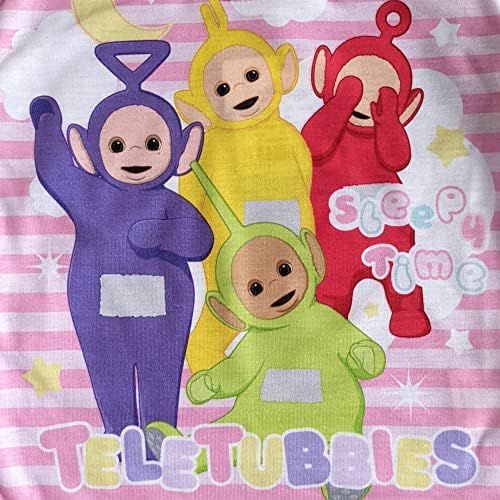 Teletubbies Girls Official Toddler Sleepy Pyjamas