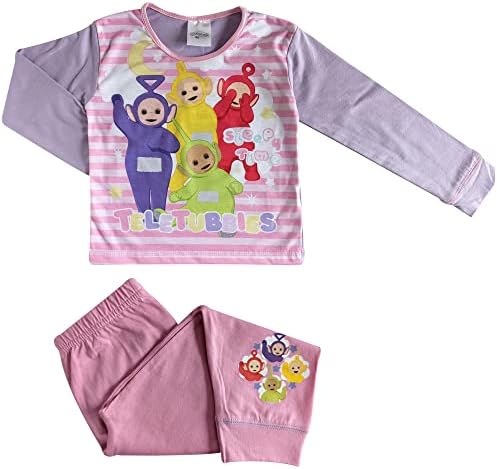 Teletubbies Girls Official Toddler Sleepy Pyjamas
