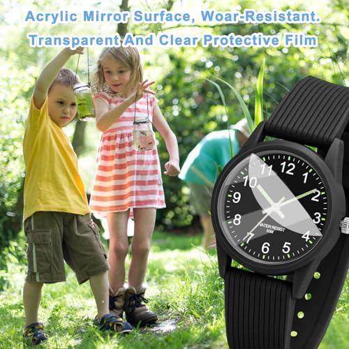 TENOCK Kids Analog Watches For Girls Boys Ages 3-10 5ATM Waterproof Children Watch Kids Watches With Soft Band Learning Time Easy To Read Kids Great Birthday Gifts