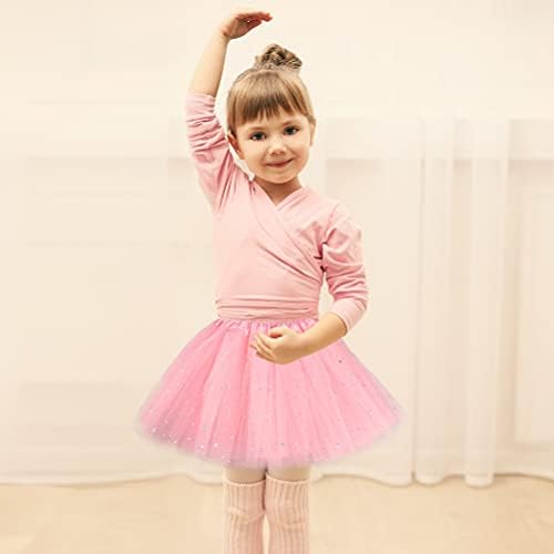 Thboxes Tutu Skirt For Girls 3 Layers Ballet Dance Tutu Skirts For Birthday Party Holiday Party Dress Up Costume (3-8 Years)