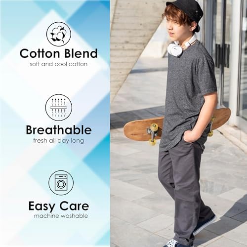 The Essentials Wardrobe Boys Kids Socks Children’s 12-Pack Black Colourful Heel & Toe Socks Durable Comfortable Cotton Blend With Elastane Stretch Ribbed Stay Up Top Socks