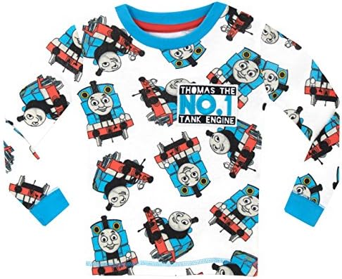 Thomas & Friends Boys Thomas The Tank Engine Pyjamas - Snuggle Fit - Ages 18 Months To 7 Years